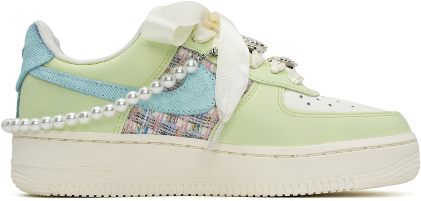 (W) 나이키 에어포스1 로우 '청록백색 실크 - 프레시 데님' FJ7740-141(Team35-AF1青苹果小香风) Order (W) 나이키 에어포스1 로우 '청록백색 실크 - 프레시 데님' FJ7740-141(Team35-AF1青苹果小香风)