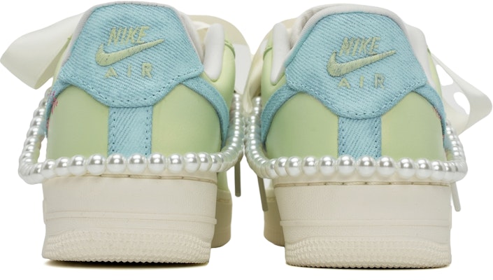 (W) 나이키 에어포스1 로우 '청록백색 실크 - 프레시 데님' FJ7740-141(Team35-AF1青苹果小香风) Shop (W) 나이키 에어포스1 로우 '청록백색 실크 - 프레시 데님' FJ7740-141(Team35-AF1青苹果小香风)