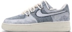 Buy (W) 나이키 에어포스 1 로우 '회색 파랑' (커스텀) DD8959-100(Team53-女款半岛野S-BOX)