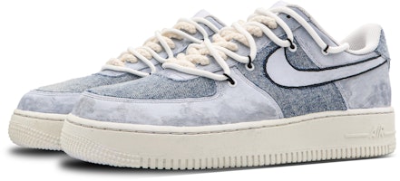 (W) 나이키 에어포스 1 로우 '회색 파랑' (커스텀) DD8959-100(Team53-女款半岛野S-BOX) Lookbook (W) 나이키 에어포스 1 로우 '회색 파랑' (커스텀) DD8959-100(Team53-女款半岛野S-BOX)