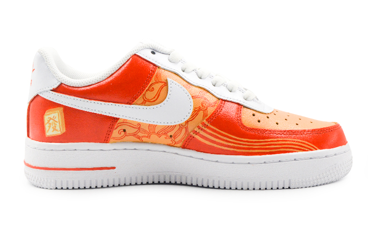 Order (W) 나이키 AF1 로우 &#x27;국조 상운 술 마작&#x27;(커스텀) DD8959-100(Team9-女款国潮祥云流苏)