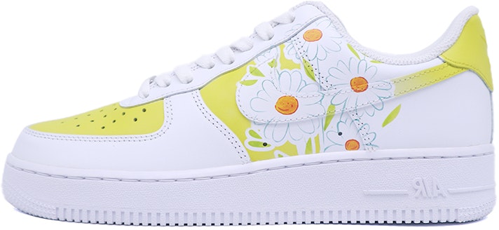 custom-shoes-women-nike-air-force-1-low-hand-painted-daisy-gradient-swoosh