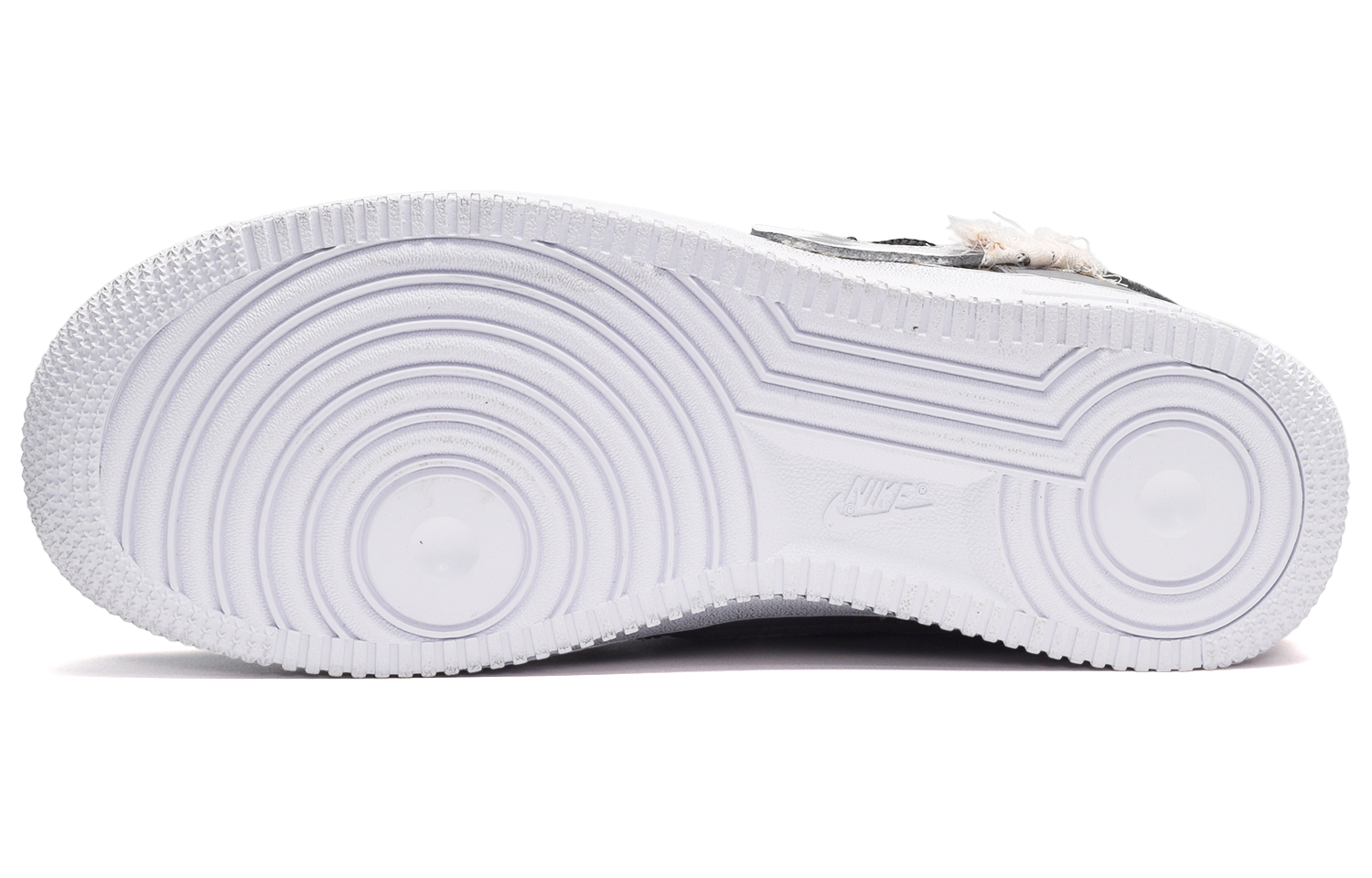 Purchase (W) [Kasut Custom] Nike Air Force 1 Low 'Handwritten Double Swoosh Putih-Kelabu' DD8959-100(TeamE-女款刮刮乐叉叉白灰)