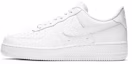 Sizing (W) Nike Air Force 1 Low Doble Swoosh Blanco-Gris DD8959-100(TeamE-女款刮刮乐叉叉白灰)