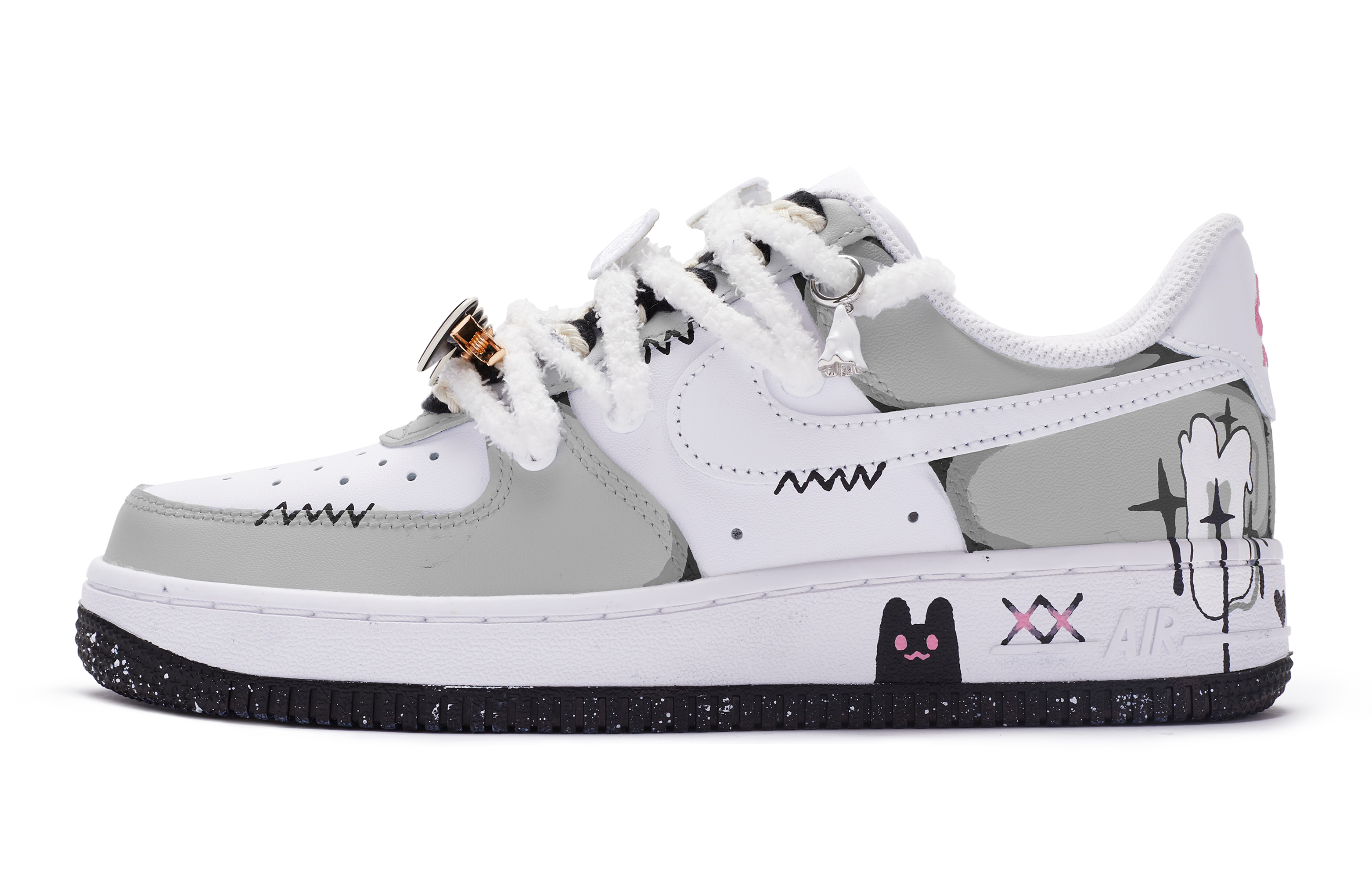 Buy (W) ナイキ エアフォース1 LOW "ハートのいたずら" (Nike AF1 LOW "ハートのいたずら") DD8959-100(TeamR-女款偷心恶作剧S-BOX)