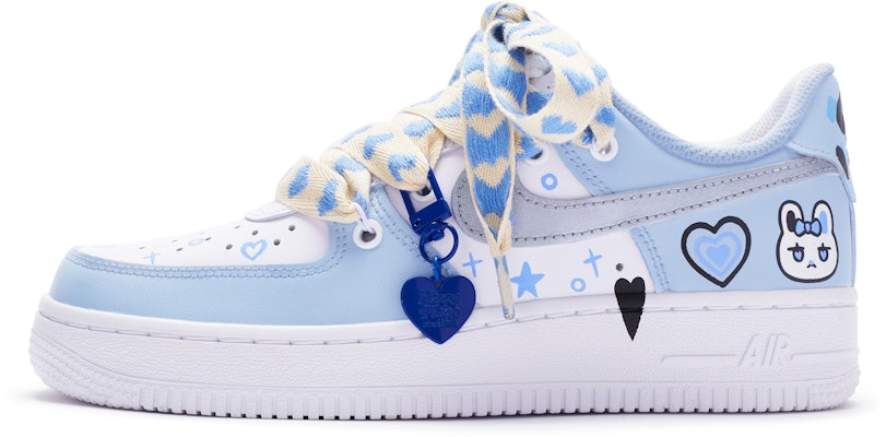 (W) Zapatillas Nike Air Force 1 Low 'Heart Sniper Azul Blanco' DD8959-100(TeamR-女款爱心狙击S-BOX) Buy (W) Zapatillas Nike Air Force 1 Low 'Heart Sniper Azul Blanco' DD8959-100(TeamR-女款爱心狙击S-BOX)