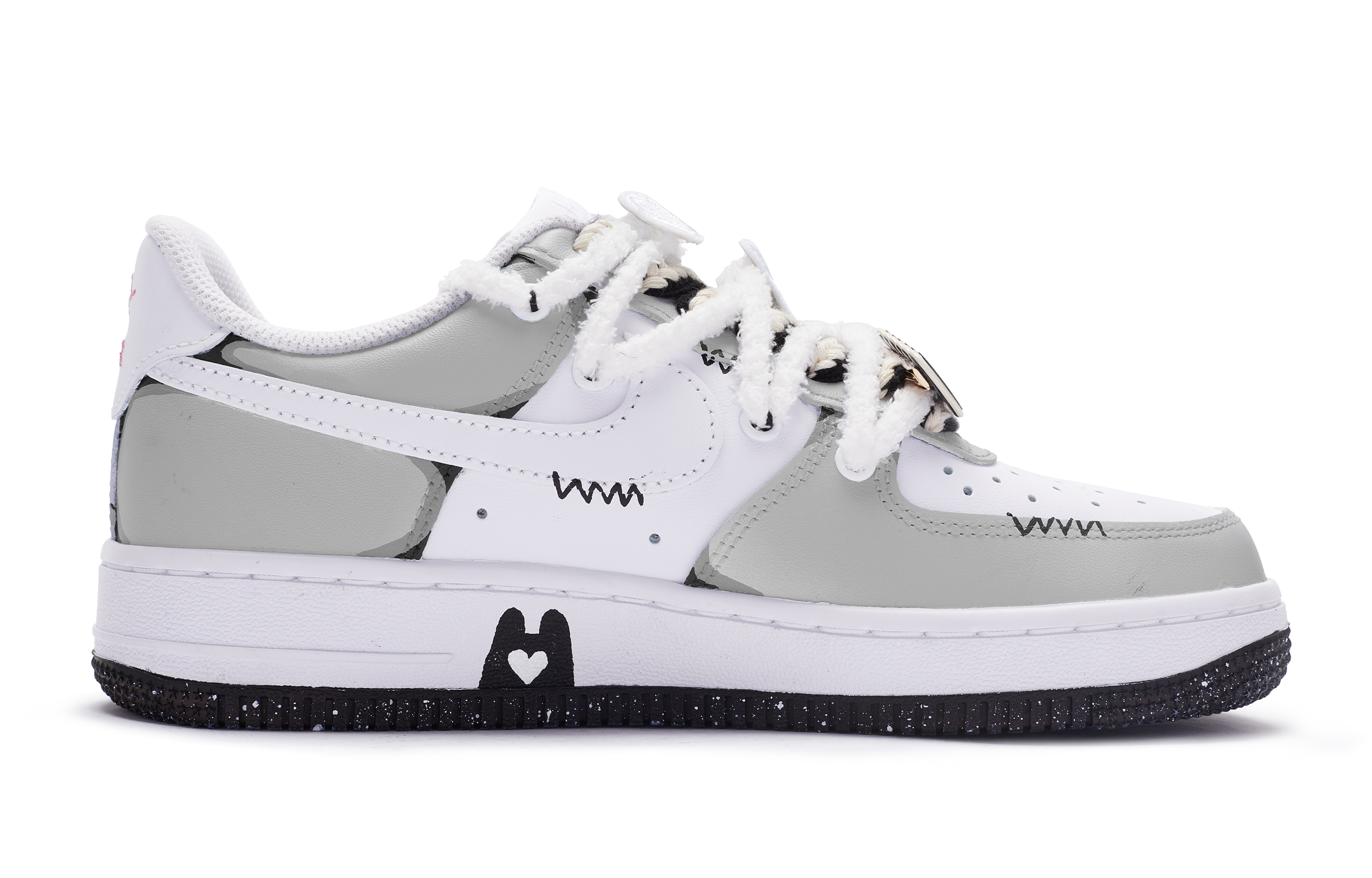 Order (W) ナイキ エアフォース1 LOW "ハートのいたずら" (Nike AF1 LOW "ハートのいたずら") DD8959-100(TeamR-女款偷心恶作剧S-BOX)