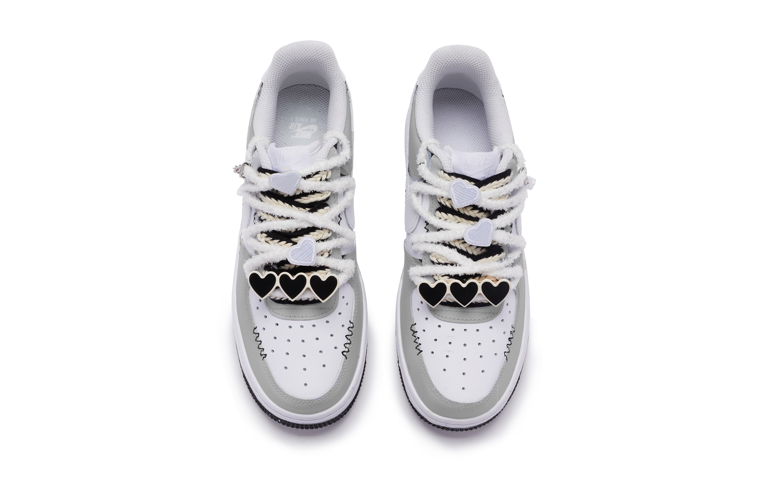 Shop (W) ナイキ エアフォース1 LOW "ハートのいたずら" (Nike AF1 LOW "ハートのいたずら") DD8959-100(TeamR-女款偷心恶作剧S-BOX)
