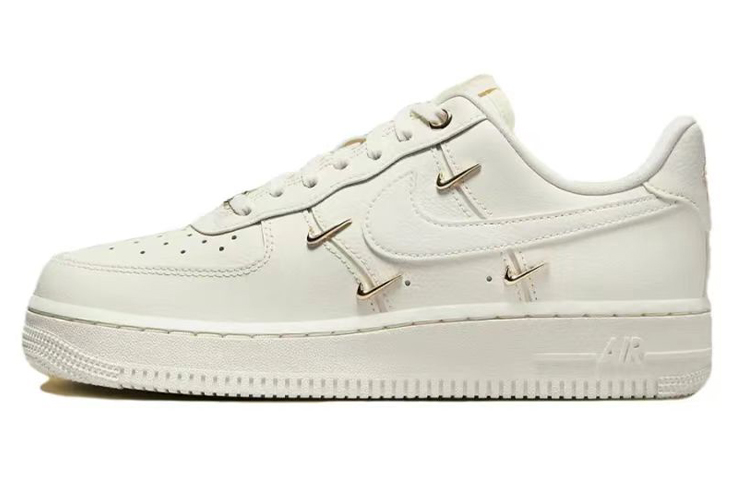 [Custom Shoes] (W) Nike Air Force 1 Low 'Heart Rose White Gold' 圖 7