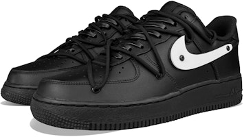【客製球鞋】Nike Air Force 1 Low 07 空軍一號 港風復古 Vibe風 低筒 板鞋 女款 黑色 Lookbook 【客製球鞋】Nike Air Force 1 Low 07 空軍一號 港風復古 Vibe風 低筒 板鞋 女款 黑色