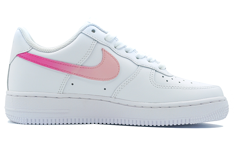 Order 【定製球鞋】Nike Air Force 1 Low 玖製 空軍一號 冰淇淋海浪定製 鴛鴦勾 甜甜圈 馬卡龍 夏日限定 板鞋 女款 白