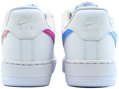【定製球鞋】Nike Air Force 1 Low 玖製 空軍一號 冰淇淋海浪定製 鴛鴦勾 甜甜圈 馬卡龍 夏日限定 板鞋 女款 白 Details for 【定製球鞋】Nike Air Force 1 Low 玖製 空軍一號 冰淇淋海浪定製 鴛鴦勾 甜甜圈 馬卡龍 夏日限定 板鞋 女款 白