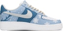 Order (W) ナイキ AF1 ロー "氷雪トナカイブルー" (custom) DH2920-111(TeamA-AF女雪花鹿S-BOX)