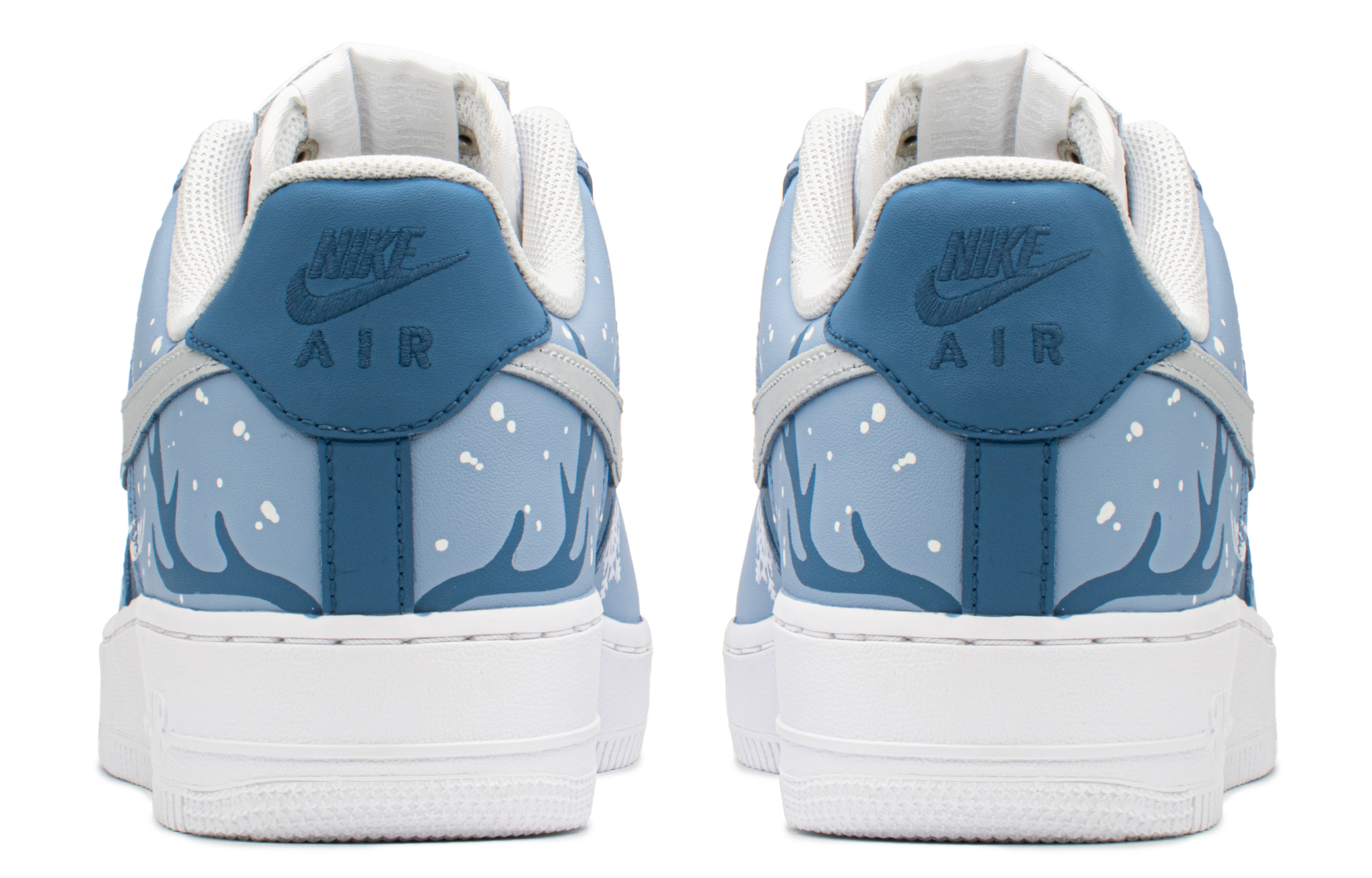 Purchase (W) ナイキ AF1 ロー "氷雪トナカイブルー" (custom) DH2920-111(TeamA-AF女雪花鹿S-BOX)