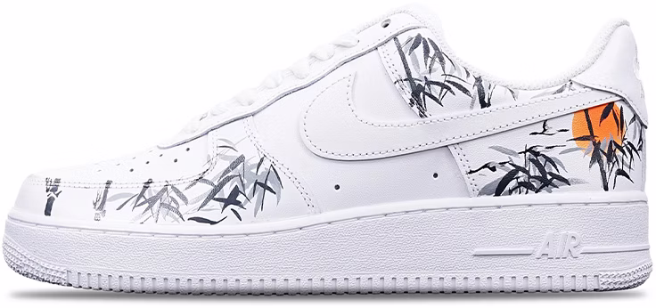 custom-shoes-women-nike-air-force-1-low-ink-bamboo-crane