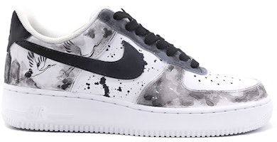 【訂製球鞋】Nike Air Force 1 Low 空軍一號 中國風 水墨訂製 耐磨防滑 低幫 板鞋 女款 黑白 Order 【訂製球鞋】Nike Air Force 1 Low 空軍一號 中國風 水墨訂製 耐磨防滑 低幫 板鞋 女款 黑白