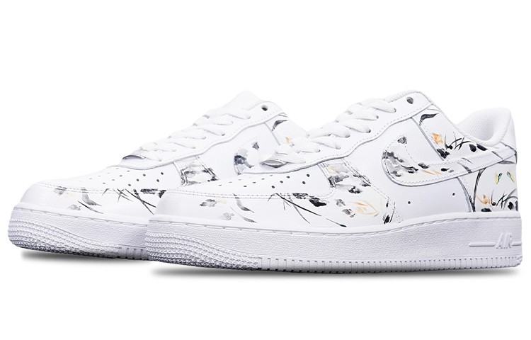 [Custom Shoes] (W) Nike Air Force 1 Low 'Ink Orchid Butterfly' 圖 3
