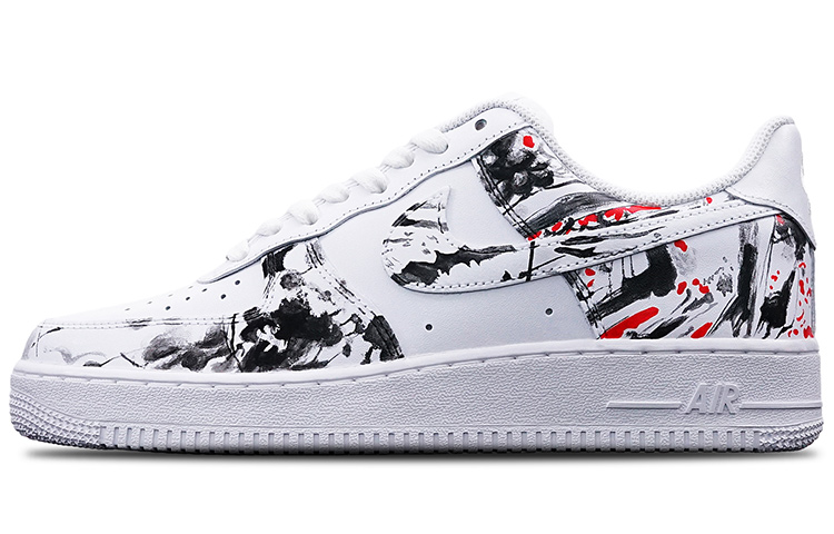 [Custom Shoes] (W) Nike Air Force 1 Low 'Ink Plum Blossom'