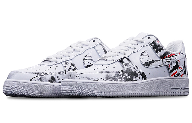 [Custom Shoes] (W) Nike Air Force 1 Low 'Ink Plum Blossom' 圖 3