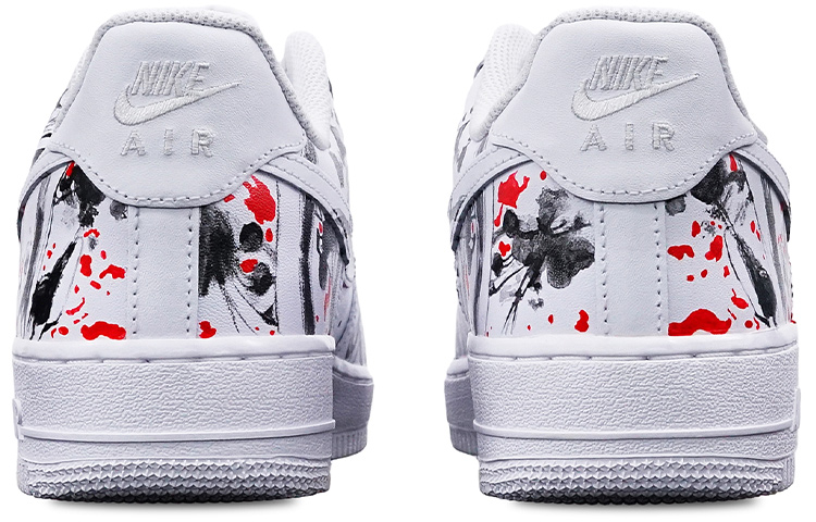 [Custom Shoes] (W) Nike Air Force 1 Low 'Ink Plum Blossom' 圖 4