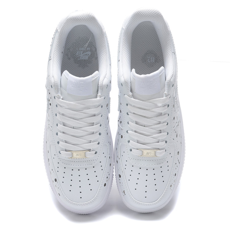 Shop 【定制球鞋】 Nike Air Force 1 Low 07 空軍一號 水墨嬉鬧熊貓國風 低幫 板鞋 女款 黑白