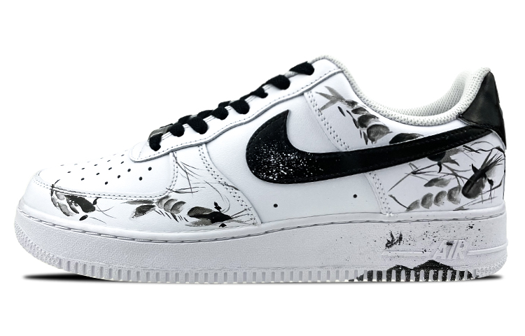 [Custom Shoes] (W) Nike Air Force 1 Low 'Ink Splash Shrimp'