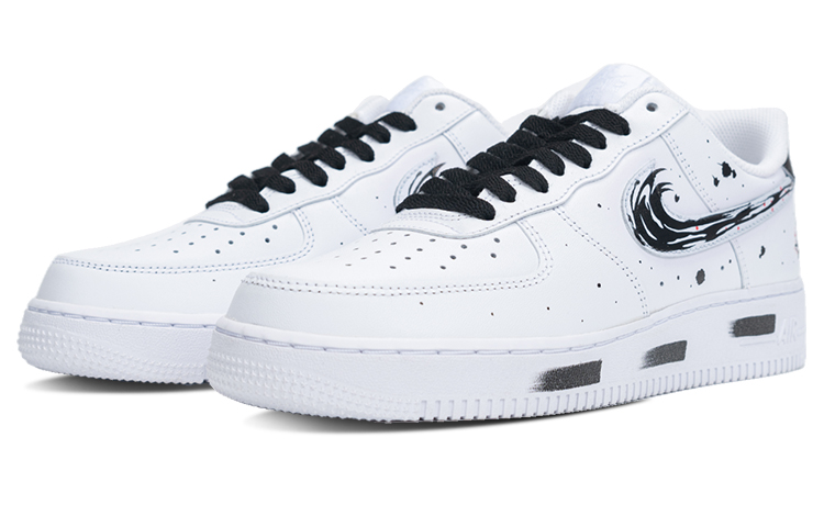 [Custom Shoes] (W) Nike Air Force 1 Low 'Ink Splash' 圖 3