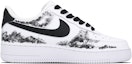 Order (W) 나이키 에어포스 1 '잉크드 모노크롬' (커스텀) DD8959-100(Team78-女款无关风月)