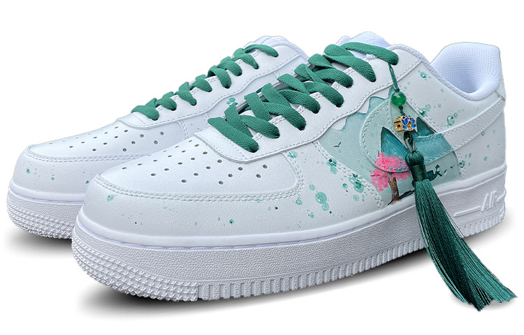 [Custom Shoes] (W) Nike Air Force 1 Low 'Jiangnan Water Town' 圖 3
