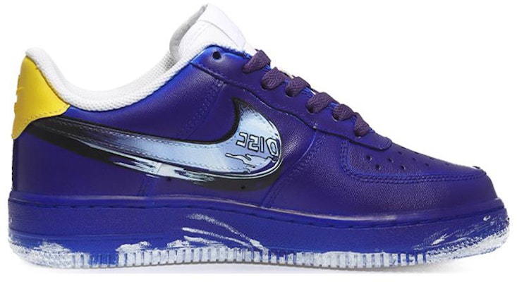 (W) 나이키 AF1 로우 '죠죠 사이버펑크 블루옐로우' DD8959-100(Team10-JOJO蓝黄) Order (W) 나이키 AF1 로우 '죠죠 사이버펑크 블루옐로우' DD8959-100(Team10-JOJO蓝黄)