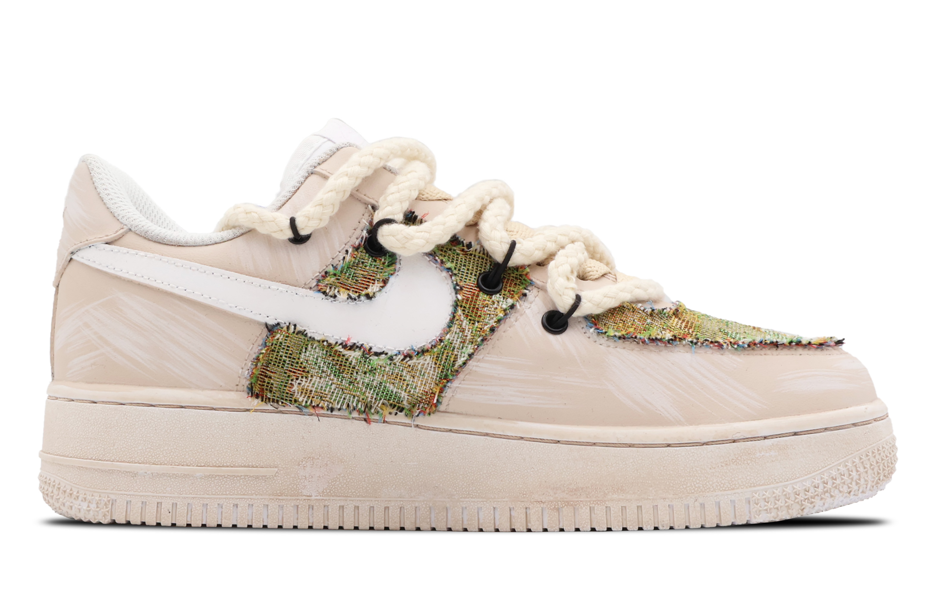 Order (W) [Zapatos Personalizados] Nike Air Force 1 Low 'Camuflaje Selva - Marrón' DD8959-100(Team53-女款木语)