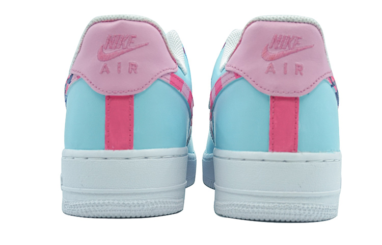 Shop (W) [Sepatu Kustom] Nike Air Force 1 Low 'K999 Graffiti dengan Tali Sepatu Warna-warni' DD8959-100(Team陆-炫彩涂鸦改钩)