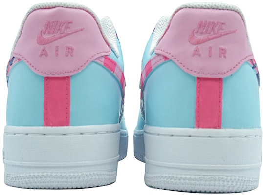 【定製球鞋】Nike Air Force 1 Low 空軍一號 K999 炫彩 鴛鴦鞋帶 塗鴉 改勾 低幫 板鞋 女款 藍綠 Shop 【定製球鞋】Nike Air Force 1 Low 空軍一號 K999 炫彩 鴛鴦鞋帶 塗鴉 改勾 低幫 板鞋 女款 藍綠
