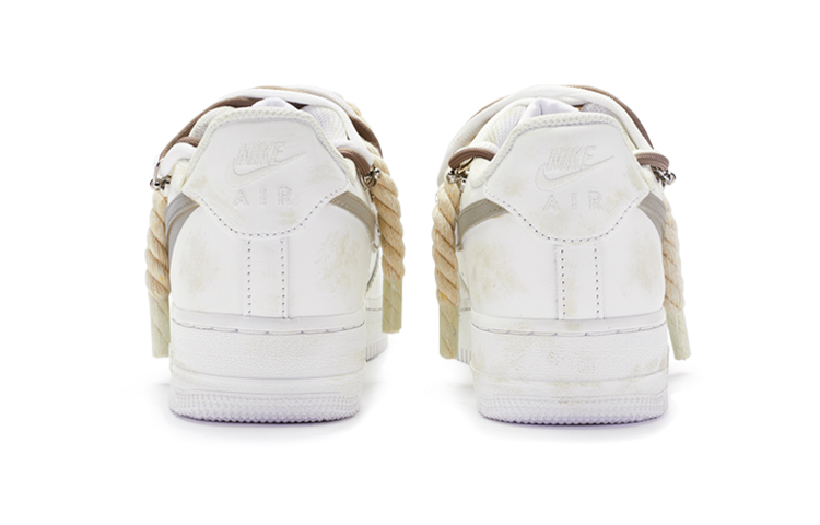Purchase (W) [Sepatu Custom] Nike Air Force 1 Low 'Khaki Putih Custom' DD8959-100(TeamR-女款''T10''卡其)