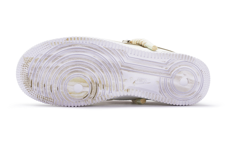 Details for (W) [Sepatu Custom] Nike Air Force 1 Low 'Khaki Putih Custom' DD8959-100(TeamR-女款''T10''卡其)