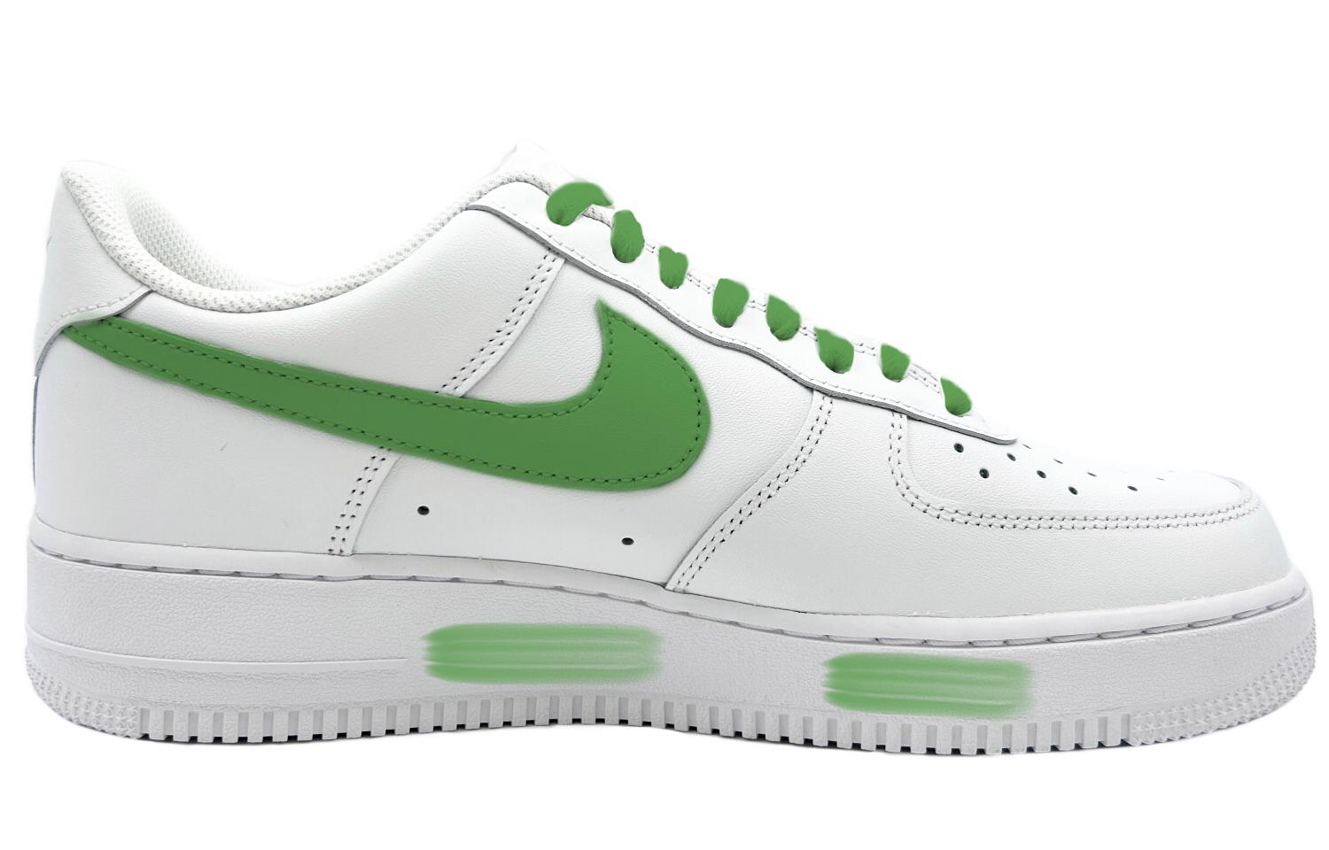 [Custom Shoes] (W) Nike Air Force 1 Low 'Lazy Panda' 圖 2
