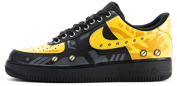 custom-shoes-women-nike-air-force-1-low-league-of-legends-blitzcrank-black-gold