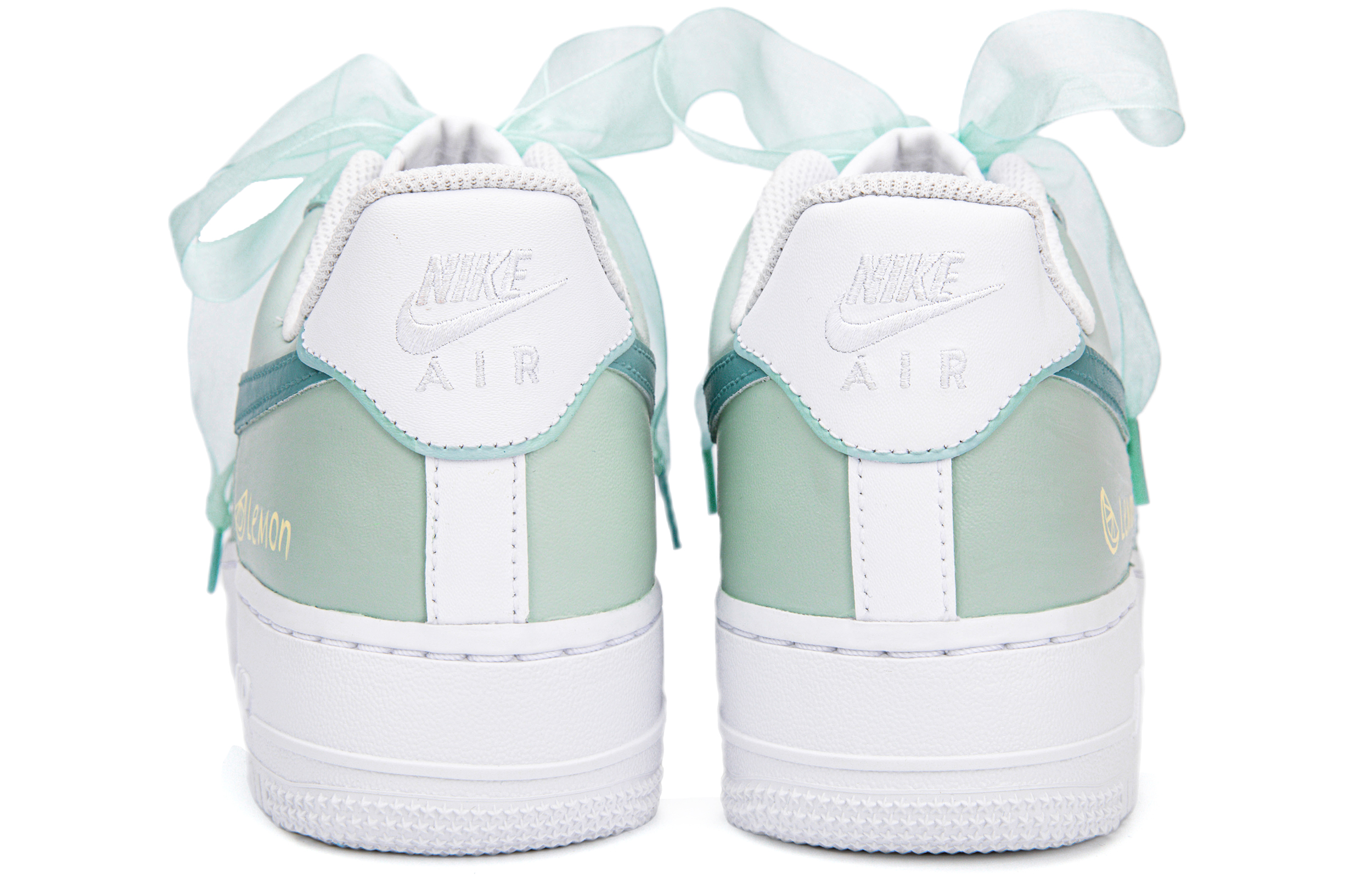 Shop (W) [Kasut Tersuai] Nike Air Force 1 Rendah 'Lemon Tree' DD8959-100(Team18-AF1绿色柠檬树)