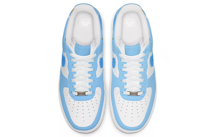 Lookbook (W) [カスタムシューズ] (女性) ナイキ エアフォース1 ロー 'リトルプリンス青と白' 314192-117(TeamE-第五期女款小王子喷绘蓝白)