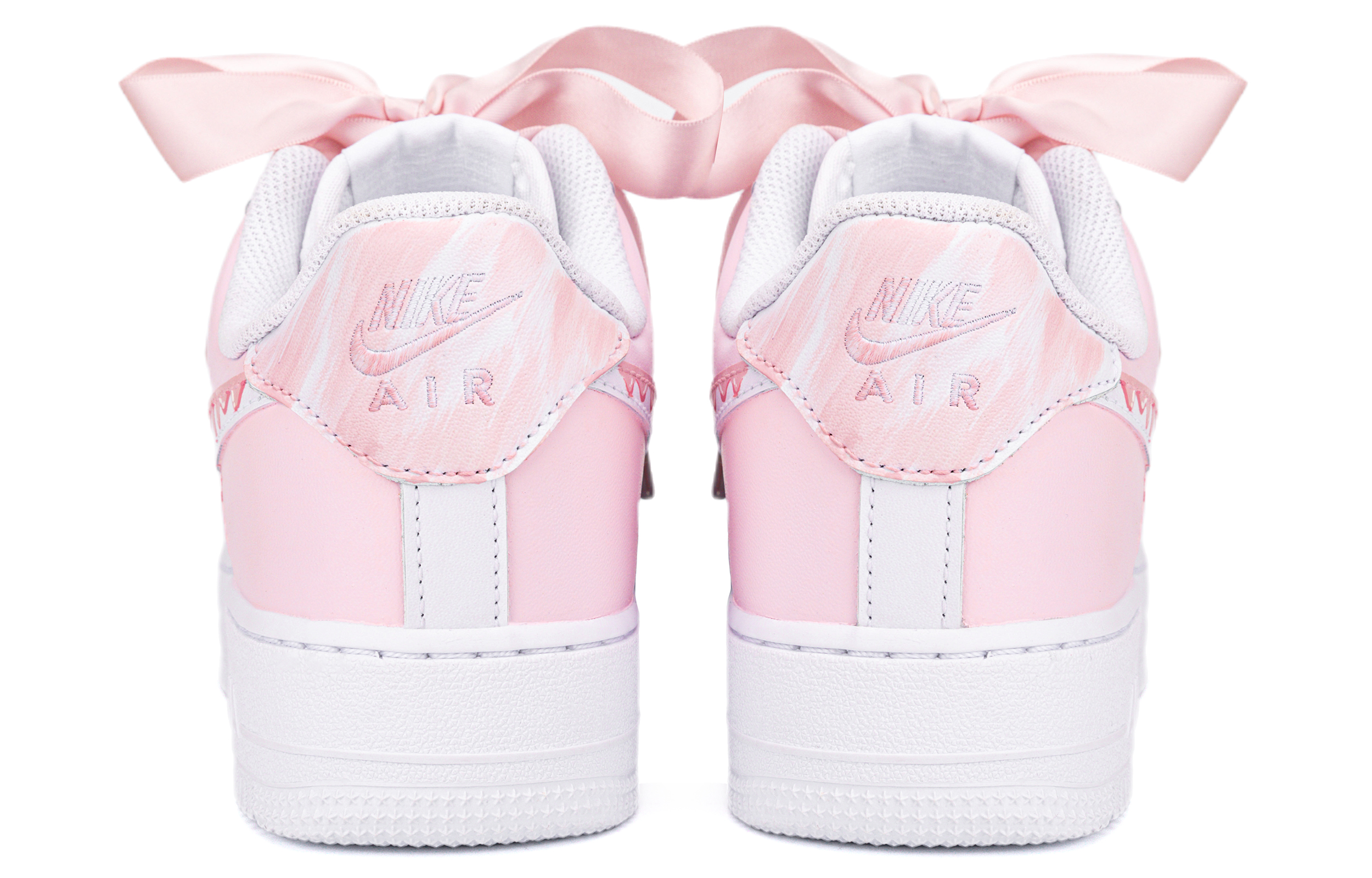 Shop (W) [Kasut Custom] Nike Air Force 1 Rendah 'Putera Kecil Merah Jambu Mawar' DD8959-100(Team18-粉色玫瑰)