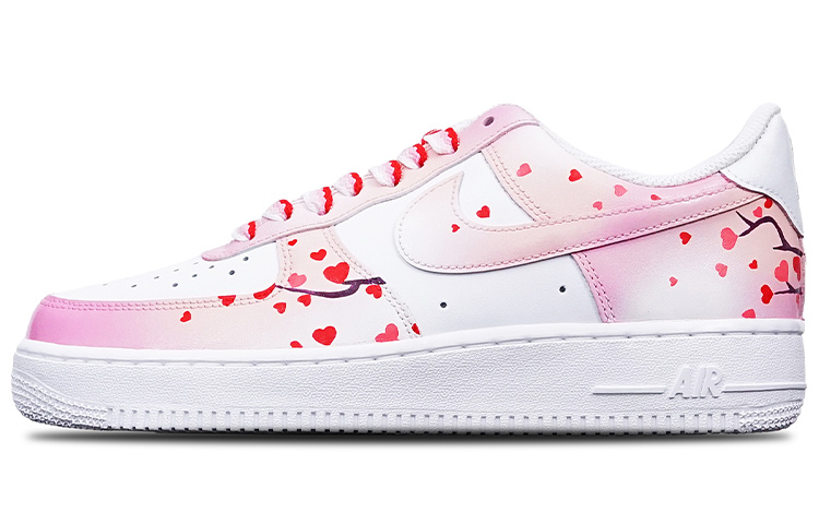[Custom Shoes] (Women) Nike Air Force 1 Low 'Love Tree Valentine's Day' Limited Edition