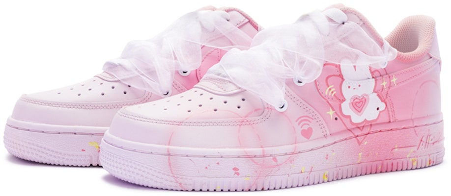 (W) 나이키 에어포스 1 로우 '러브 응급 리본 핑크 화이트' (커스텀) DD8959-100(TeamR-女款恋爱告急粉白) Lookbook (W) 나이키 에어포스 1 로우 '러브 응급 리본 핑크 화이트' (커스텀) DD8959-100(TeamR-女款恋爱告急粉白)