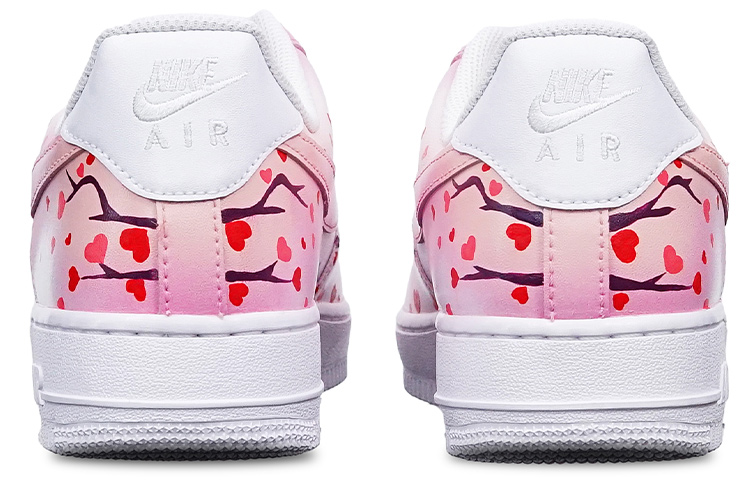 Shop (W) [定制鞋款] 耐克空军一号低帮'爱树情人节'限量版 DD8959-100(TeamT-女款爱心树S-BOX)