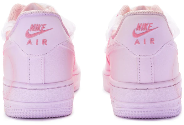【定制球鞋】Nike Air Force 1 Low 戀愛告急 特殊鞋盒 緞帶解構鞋帶 愛心頻率 低幫 板鞋 女款 粉白 Purchase 【定制球鞋】Nike Air Force 1 Low 戀愛告急 特殊鞋盒 緞帶解構鞋帶 愛心頻率 低幫 板鞋 女款 粉白