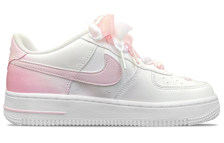 Order 【定制球鞋】Nike Air Force 1 Low 07 空軍一號 噴繪 魔法少女 女神專屬定制 低幫 板鞋 女款 粉白