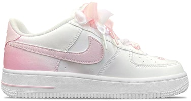 【定制球鞋】Nike Air Force 1 Low 07 空軍一號 噴繪 魔法少女 女神專屬定制 低幫 板鞋 女款 粉白 Order 【定制球鞋】Nike Air Force 1 Low 07 空軍一號 噴繪 魔法少女 女神專屬定制 低幫 板鞋 女款 粉白