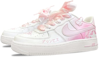 【定制球鞋】Nike Air Force 1 Low 07 空軍一號 噴繪 魔法少女 女神專屬定制 低幫 板鞋 女款 粉白 Lookbook 【定制球鞋】Nike Air Force 1 Low 07 空軍一號 噴繪 魔法少女 女神專屬定制 低幫 板鞋 女款 粉白