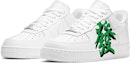 Shop 【訂製球鞋】Nike Air Force 1 Low 07 空軍一號 手繪 發財鞋 中國風 華南香港主題 低筒 板鞋 女款 麻將綠