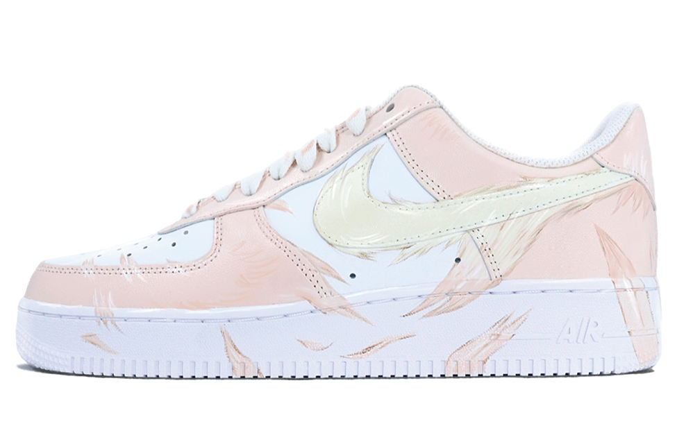 Buy (W) [Sepatu Custom] Nike Air Force 1 Low 'Daun Maple Merah' DD8959-100(Team25-羽毛)