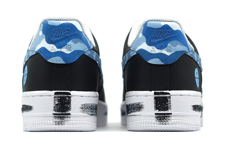 Shop (W) 나이키 에어포스 1 로우 '해병대 위장 커스텀' 315115-112(Team-R-女款喷涂手绘海军陆战队)